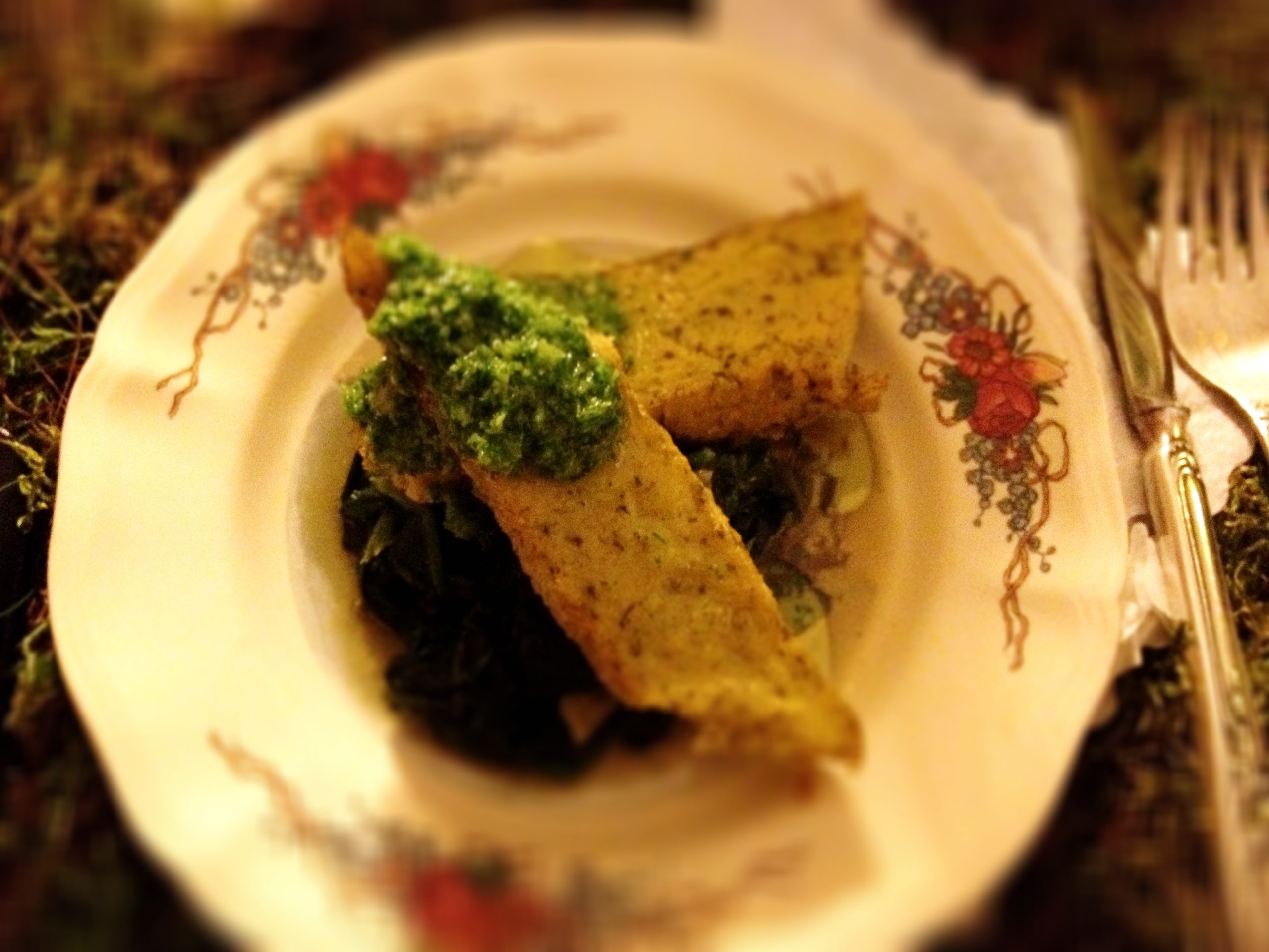 Grüne Köstlichkeiten serviert auf Mutter Natur – das war der Speisenklub Neukölln