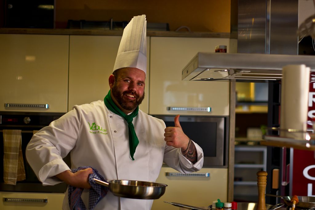 Jérome Eckmeier und GV nachhaltig: Vegan kochen in der Uni-Mensa