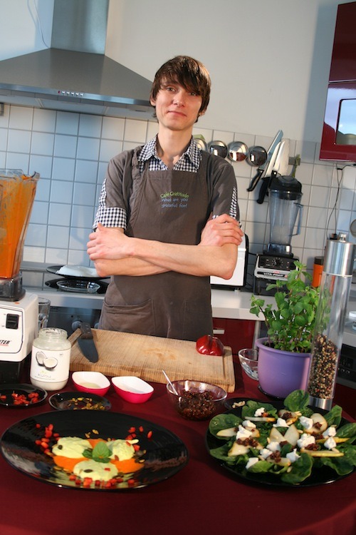 Rohkostchef Boris Lauser – Dinner Club, Yoga, Kurse, Catering…