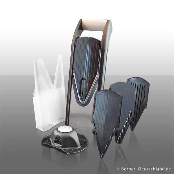 Nützliche Küchenhelfer: Börner V6 Hobel und Lurch Spirali