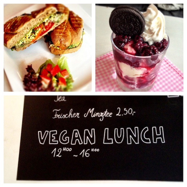 Veganer Lunch im Moon