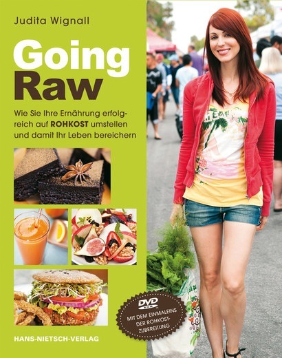 Rohkost-Buchtipp: Going raw von Judita Wignall