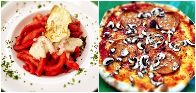Vegane Pizza und Pasta in Berlin: Trattoria Ponte Verde