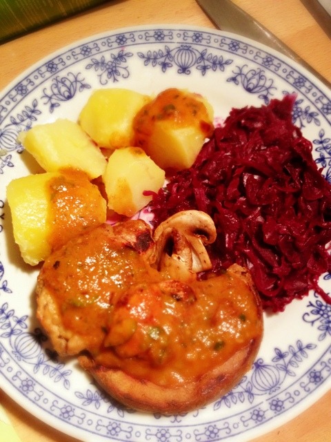 Wheaty Weihnachtsessen