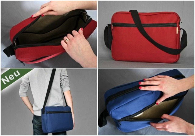 denkefair Messenger Bag 2nd Edition – ökofairvegancoole Tasche