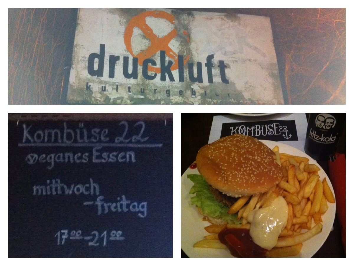 Oberleckeres veganes Essen in Oberhausen: Kombüse 22 im Druckluft