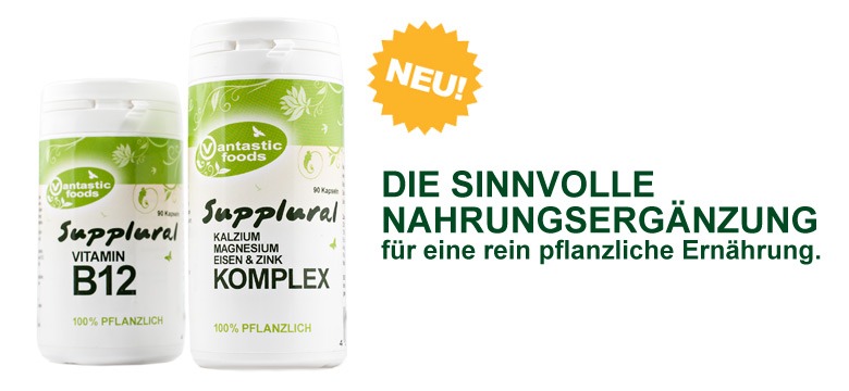 Vitamin B12 und Multivitaminpräparat – neu bei alles-vegetarisch.de
