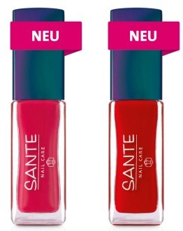 Veganer Nagellack von Sante – 2 neue Varianten