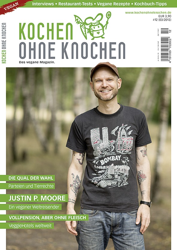 Kochen ohne Knochen Heft #12 – u.a. mit Justin von The Lotus and the Artichoke