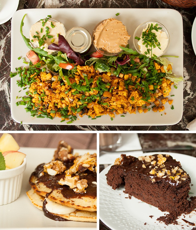 Veganes Frühstück im Café „Dicke Lilli, gutes Kind“ in Mainz