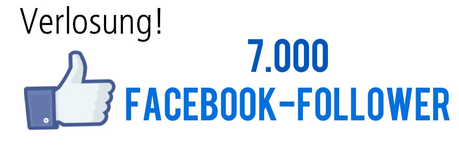 7.000 Facebook-Follower – wir verlosen Pizzasets und Süßes