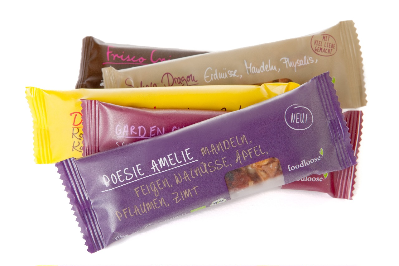 Neuer Riegel von Foodloose: Poesie Amelie (mit Verlosung)