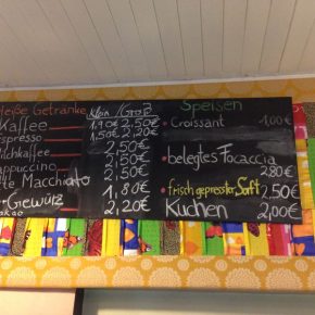 Soulfood & Coffe-Shop: das Café SARON in Heidelberg