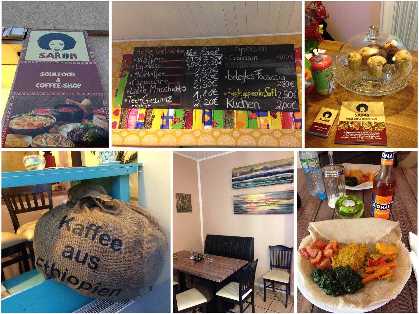 Soulfood & Coffe-Shop: das Café SARON in Heidelberg