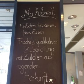 Mahlzeit! Im Carré im Herzen Heidelbergs gibt es leckere vegane Burger im mahlzeit.hd