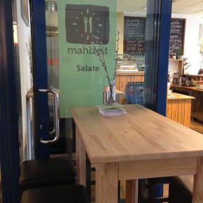 Mahlzeit! Im Carré im Herzen Heidelbergs gibt es leckere vegane Burger im mahlzeit.hd