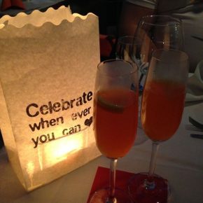 Veganes Candlelight Dinner im Kaffeehaus/Restaurant Unikum in Bad Schönborn