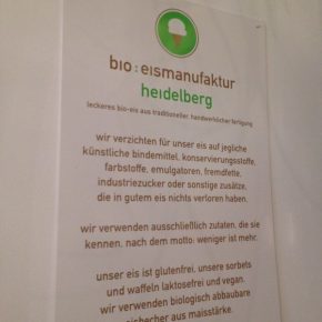 Heiß auf Eis: leckere vegane Sorbets in der Bio-Eismanufaktur Heidelberg
