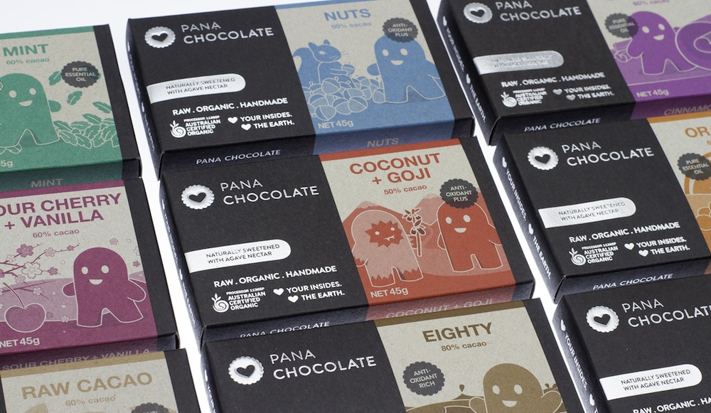 Köstliche Rohkost-Fair-Bio-Schokoladen von Pana Chocolate