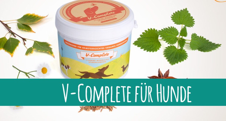 V-Complete – Veganes Nahrungsergänzungsmittel für Hunde