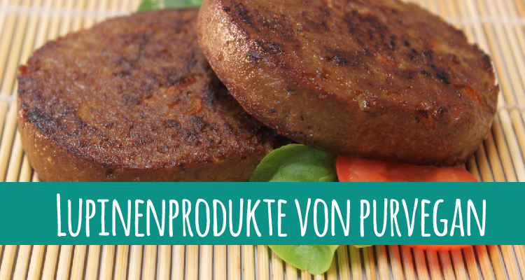 Lupinenprodukte von purvegan