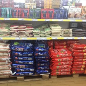 Vegane Lebensmittel im Asialaden