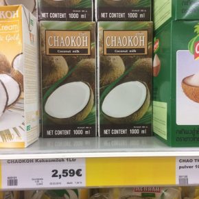 Vegane Lebensmittel im Asialaden