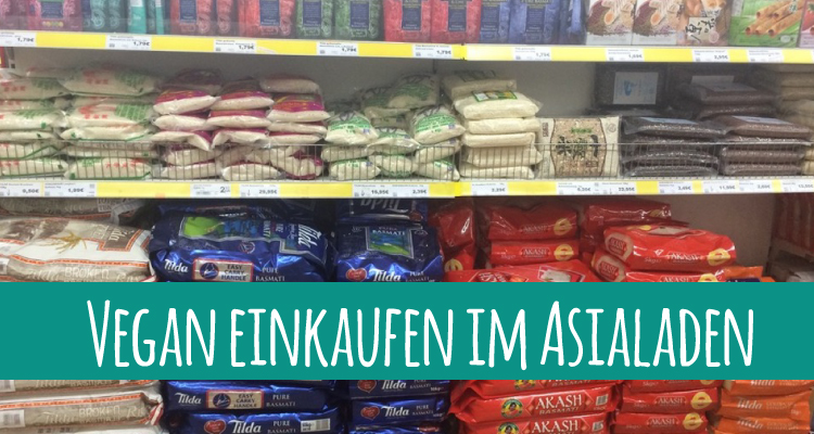 Vegane Lebensmittel im Asialaden