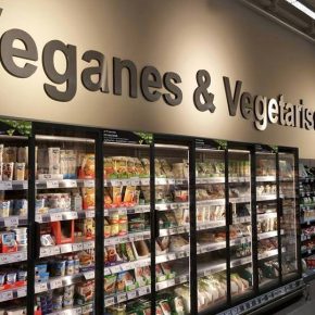 Vegane Produkte vom Veganz im Einzelhandel