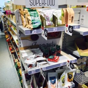 Vegane Produkte vom Veganz im Einzelhandel