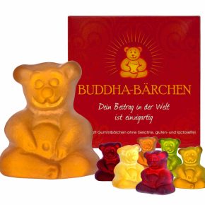 Buddha-Bärchen – vegane Gummibärchen für Gaumen und Seele