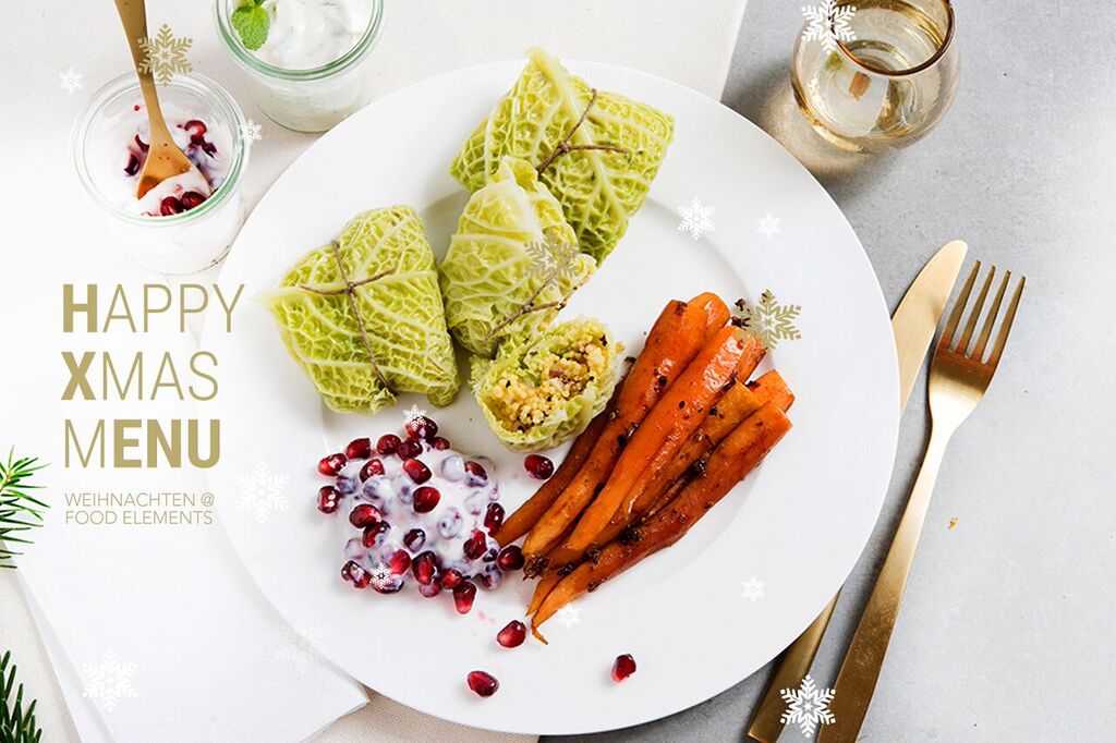 Zauberhaftes, veganes Weihnachtsmenü 2015