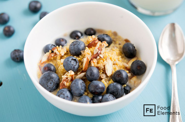 FRÜHSTÜCKS POWER – HIRSE-PORRIDGE