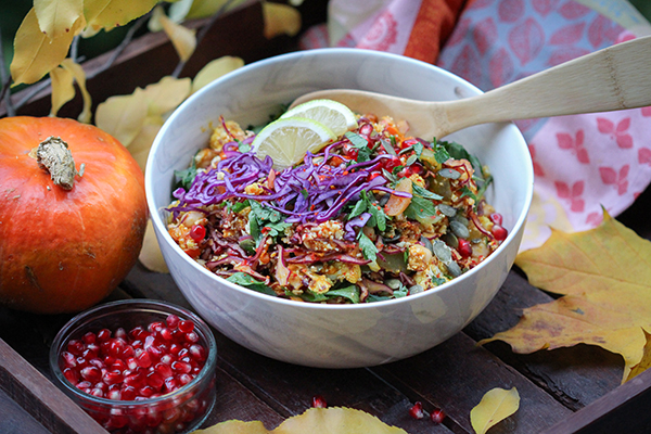 Golden Glow Herbstsalat