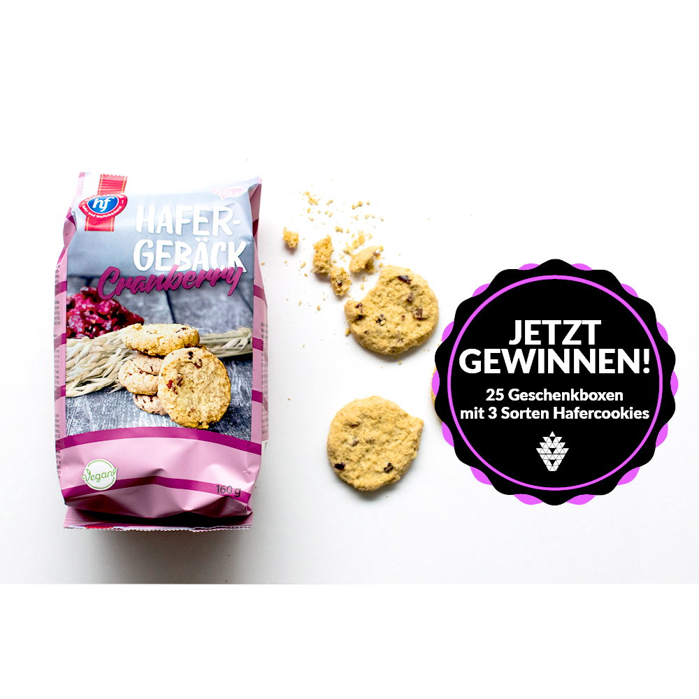 Keeeekse! Vegane Haferkekse von Hans Freitag + Gewinnspiel