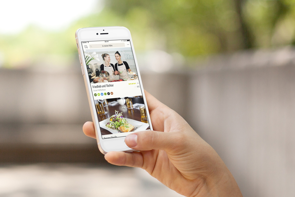 Die besten Suchmaschinen und Apps für vegane Locations