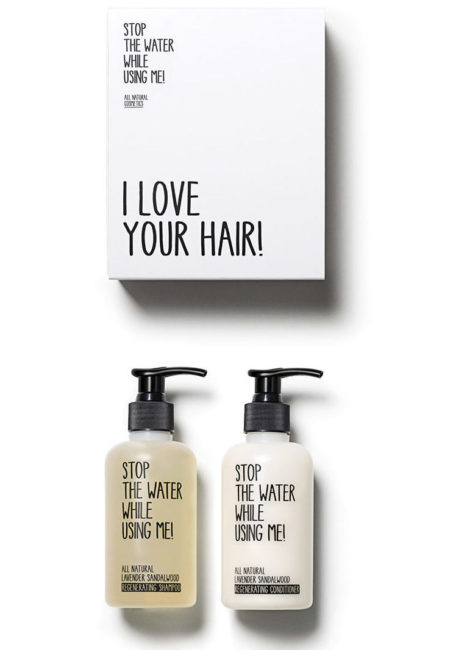 Stop the water while using me Hairkit