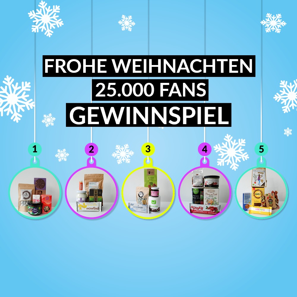 Weihnachten Deutschland is(s)t vegan Gewinnspiel