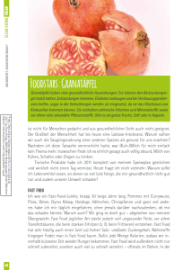 Clean Eating Granatapfel