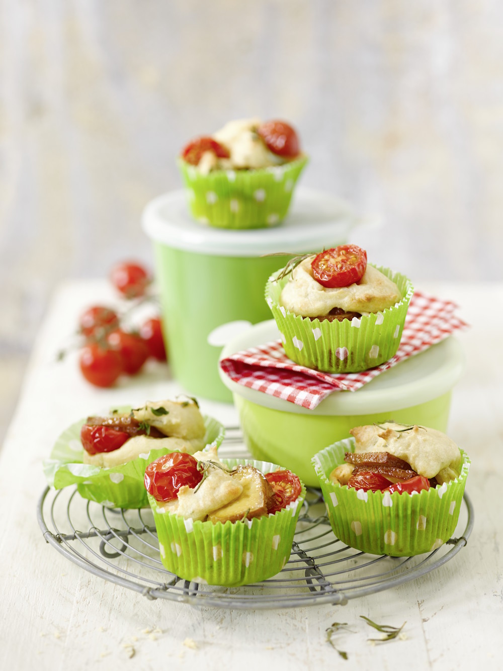 vegane Tomatenmuffins