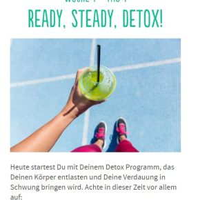 Detoxwoche mit UpGreatLife – Mehr als eine Saftkur!