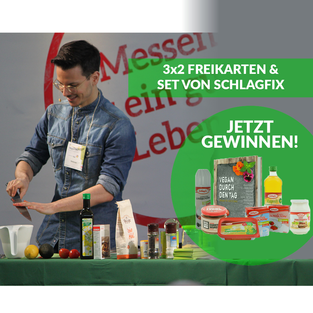 Veranstaltungstipp: Veggienale am 8./9. April in Hannover – 3×2 Freikarten
