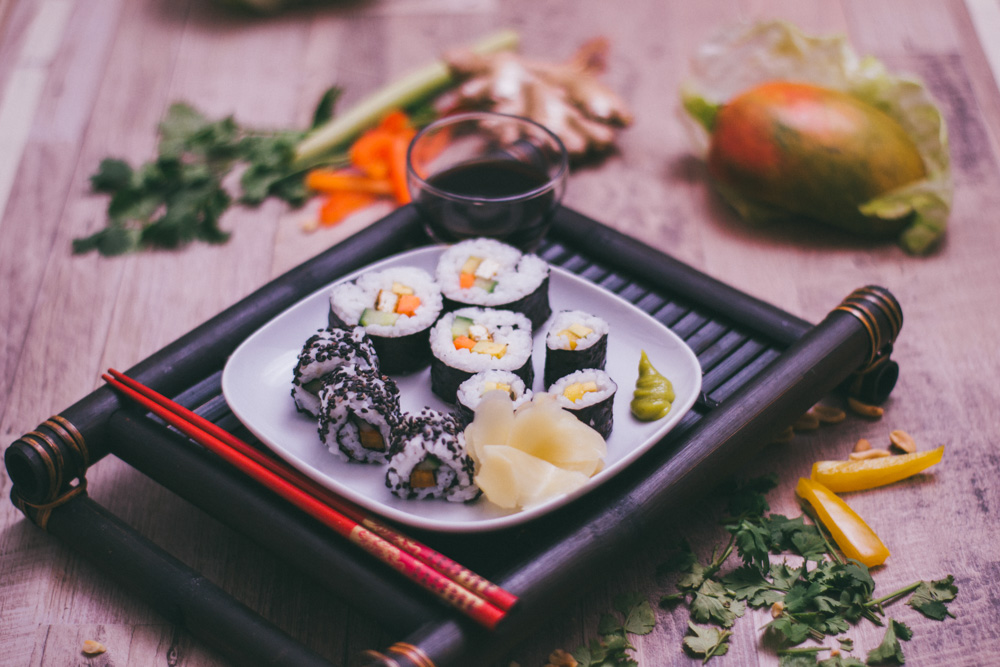 Veganes Sushi – gesund & lecker selbst rollen!