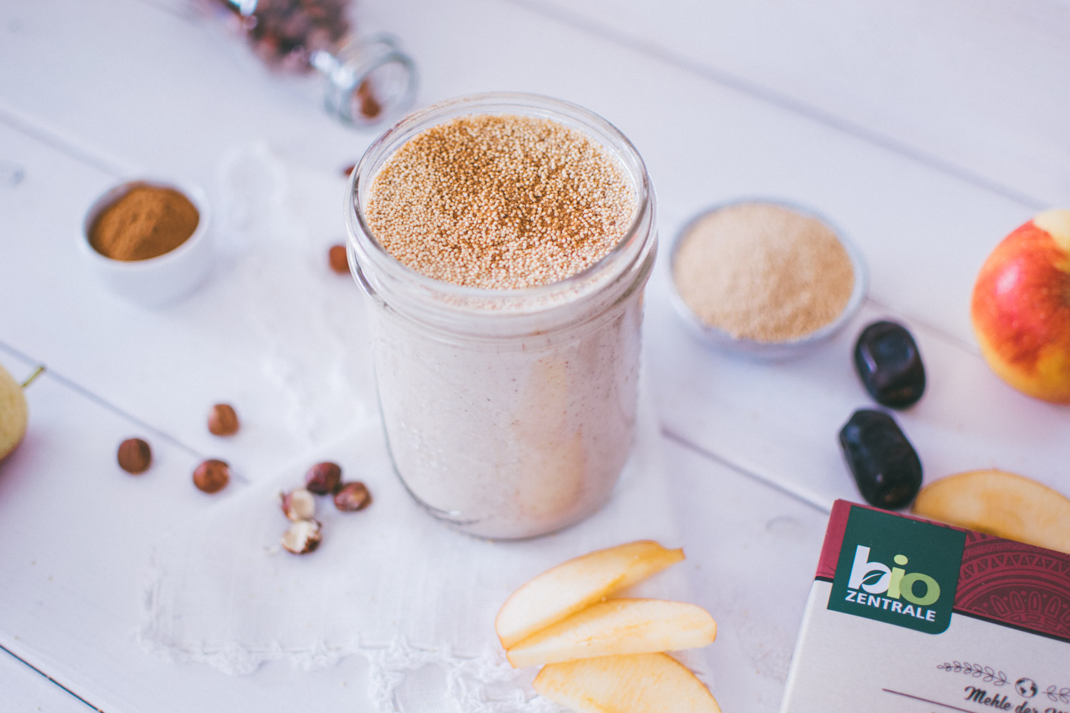 Rezept Amaranth Smoothie Biozentrale