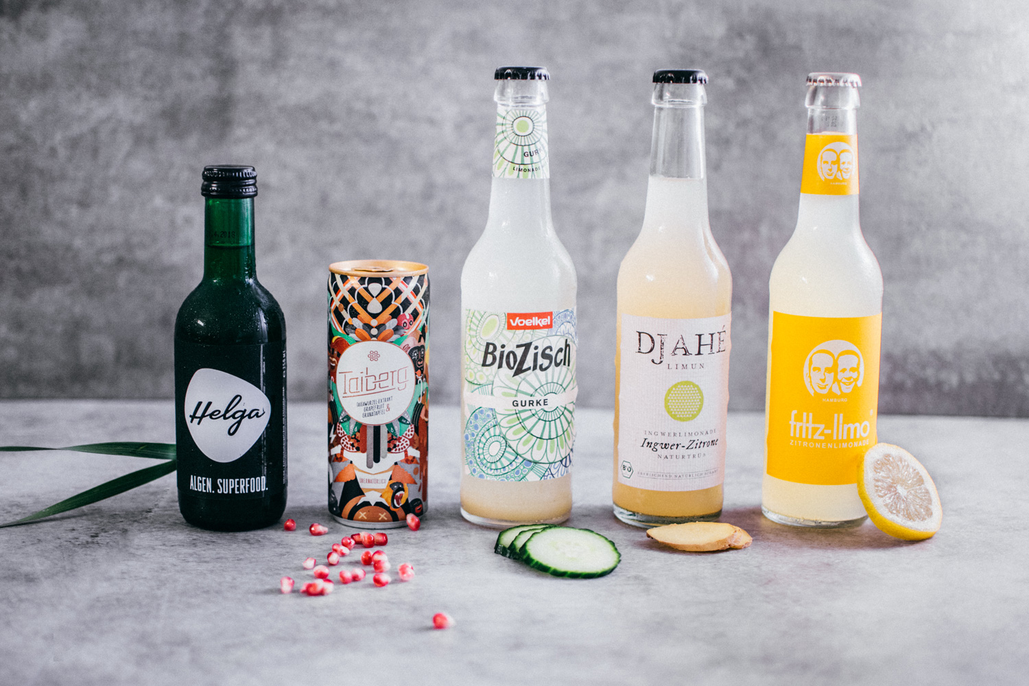 Helga, Taiberg, BioZisch, Fritz Limo, Djahé