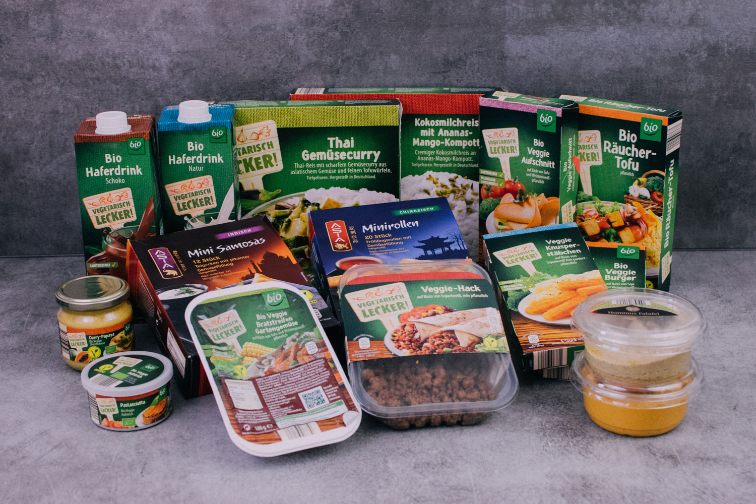 Vegane Produkte bei Aldi