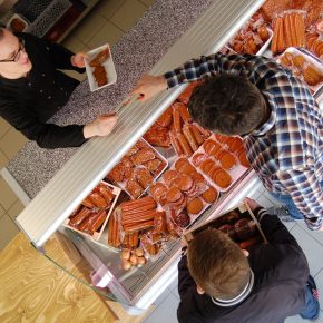 Veganer Metzger Frischetheke