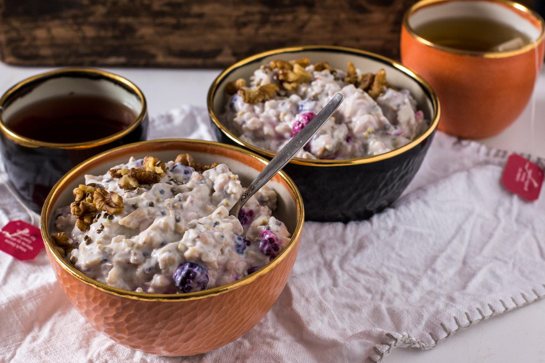 Rezepte für ein Power-Frühstück: Gekeimtes Buchweizen-Müsli