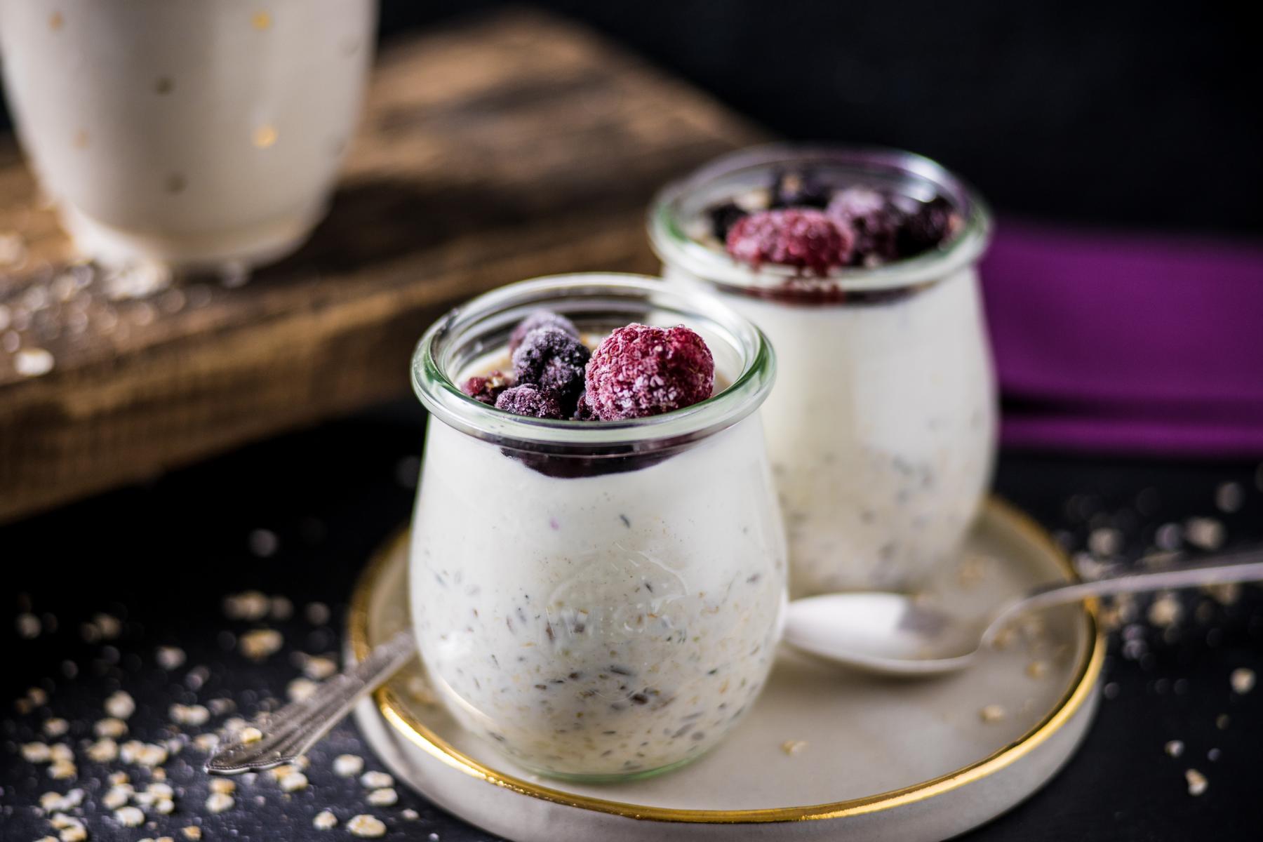 Rezepte für ein Power-Frühstück: Fermentierte Overnight-Oats