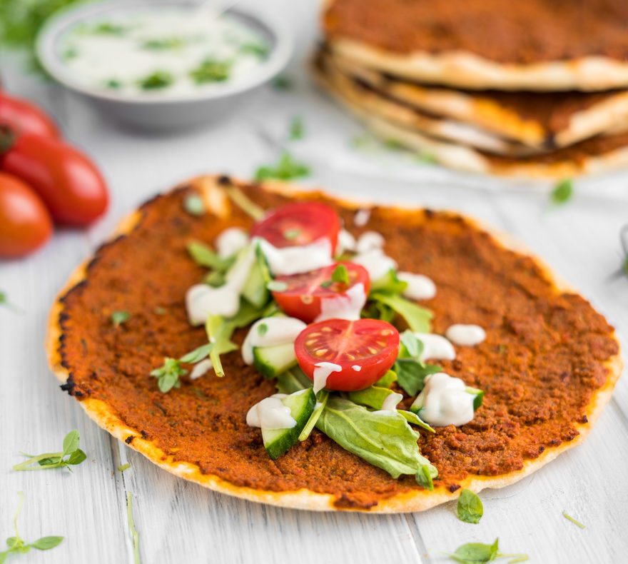 Lahmacun vegan Rezept